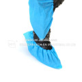 High quality laboratory blue disposable 4gsm CPE plastic shoe covers